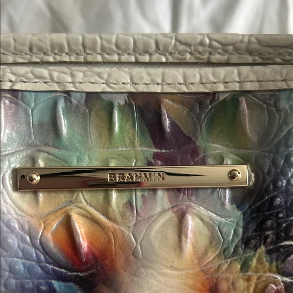 Brahmín Elegant Cream and Multicolor Women's Tote and Wallet Set - Picture 4 of 13